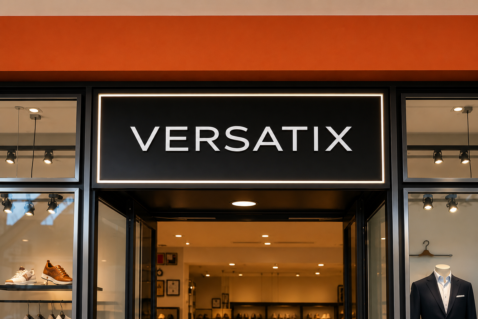 Fachada da loja VERSATIX