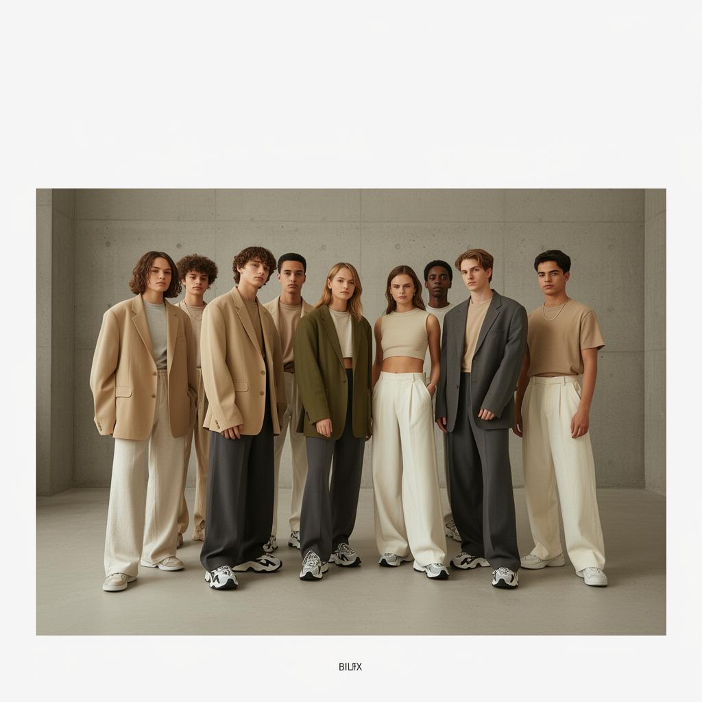 Banner moda unisex